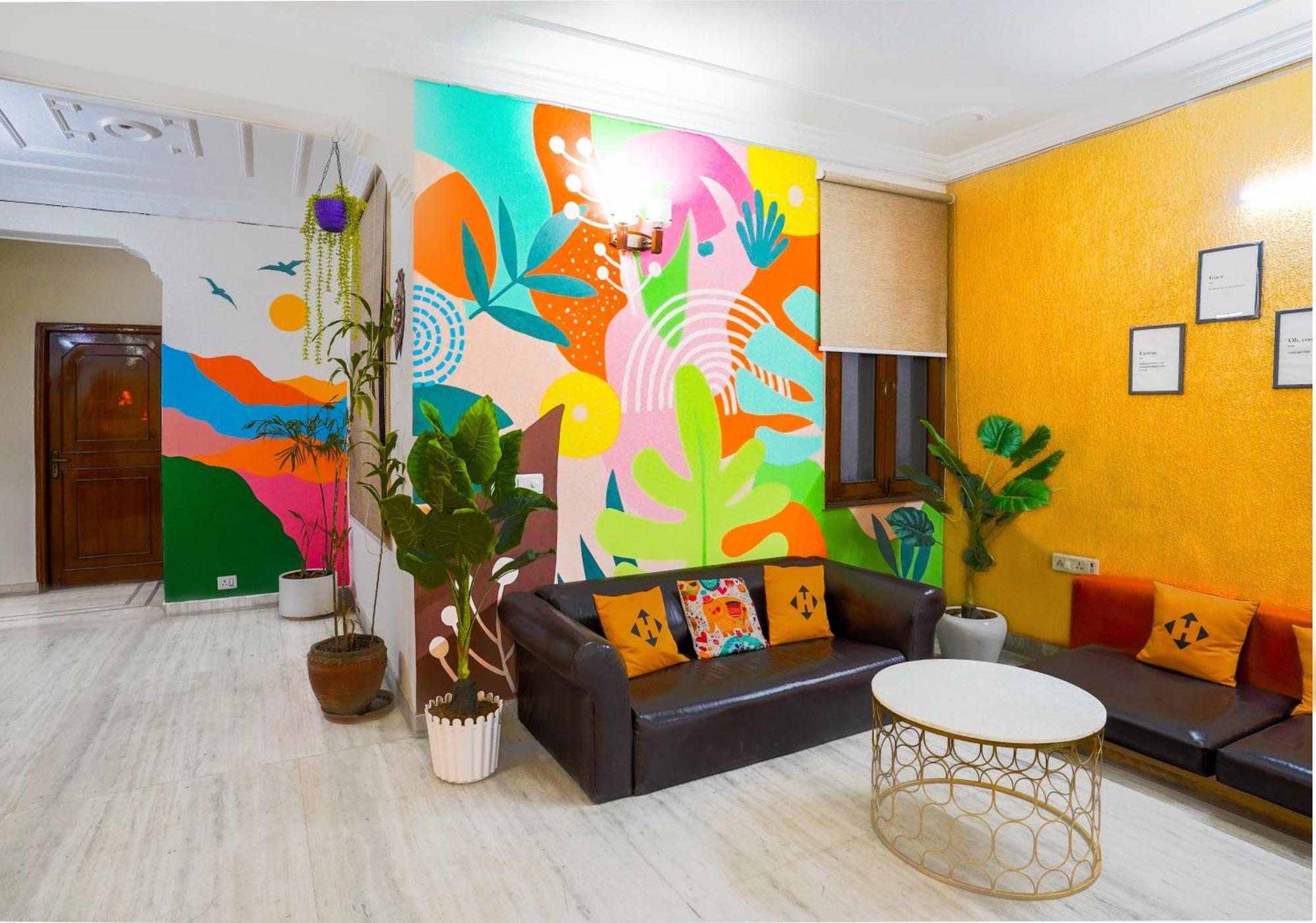 Hide-In Hostel Delhi Yeni Delhi Dış mekan fotoğraf