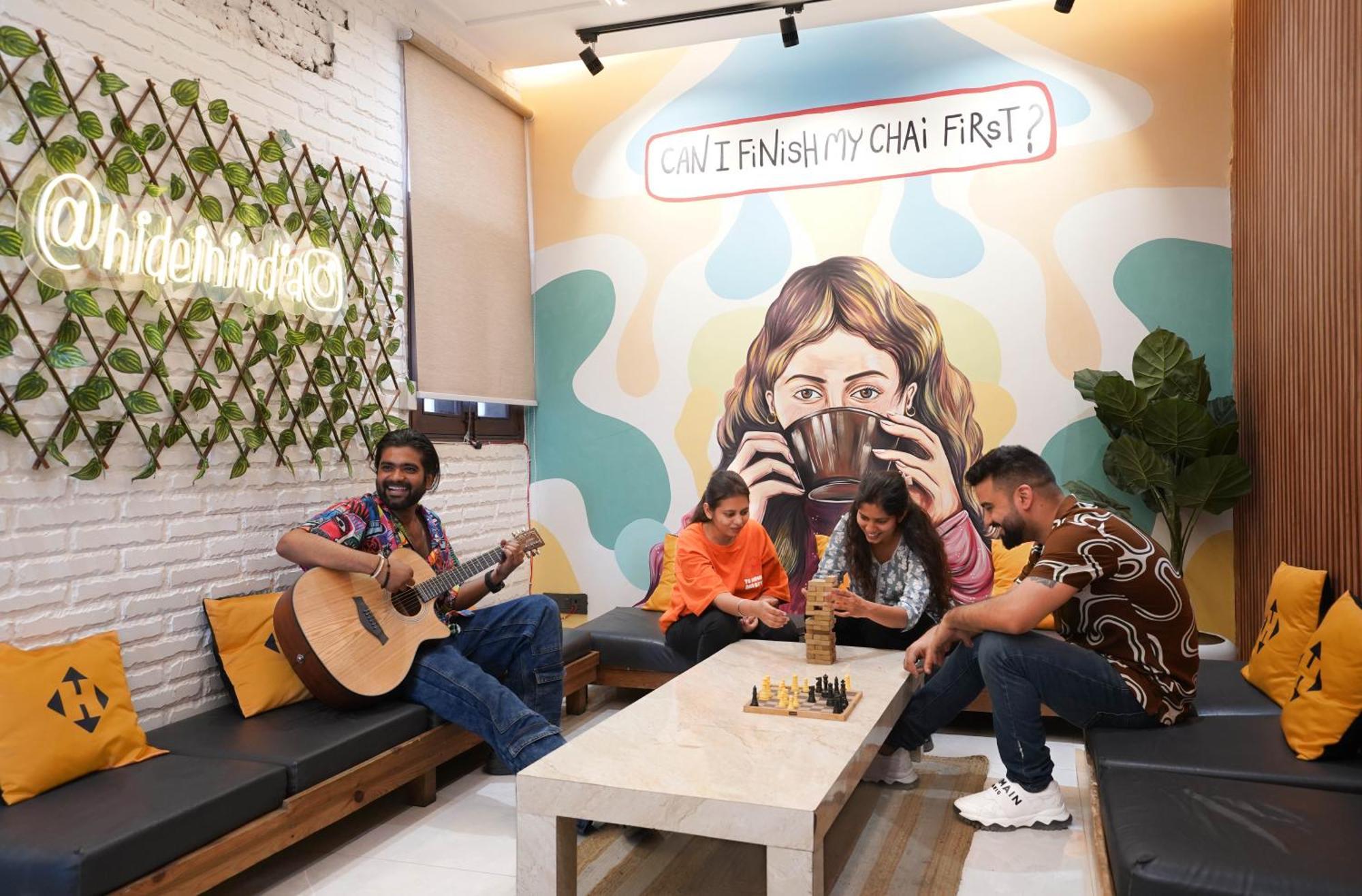 Hide-In Hostel Delhi Yeni Delhi Dış mekan fotoğraf